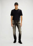 Diesel Mens 2019 D-Strukt L.32 Slim Jean In Grey Wash