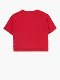Levis Girls Light Bright Cropped Top In Red