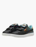 Puma Boys Smash 3.0 Poised 2 Race V Shoes In Black Multi