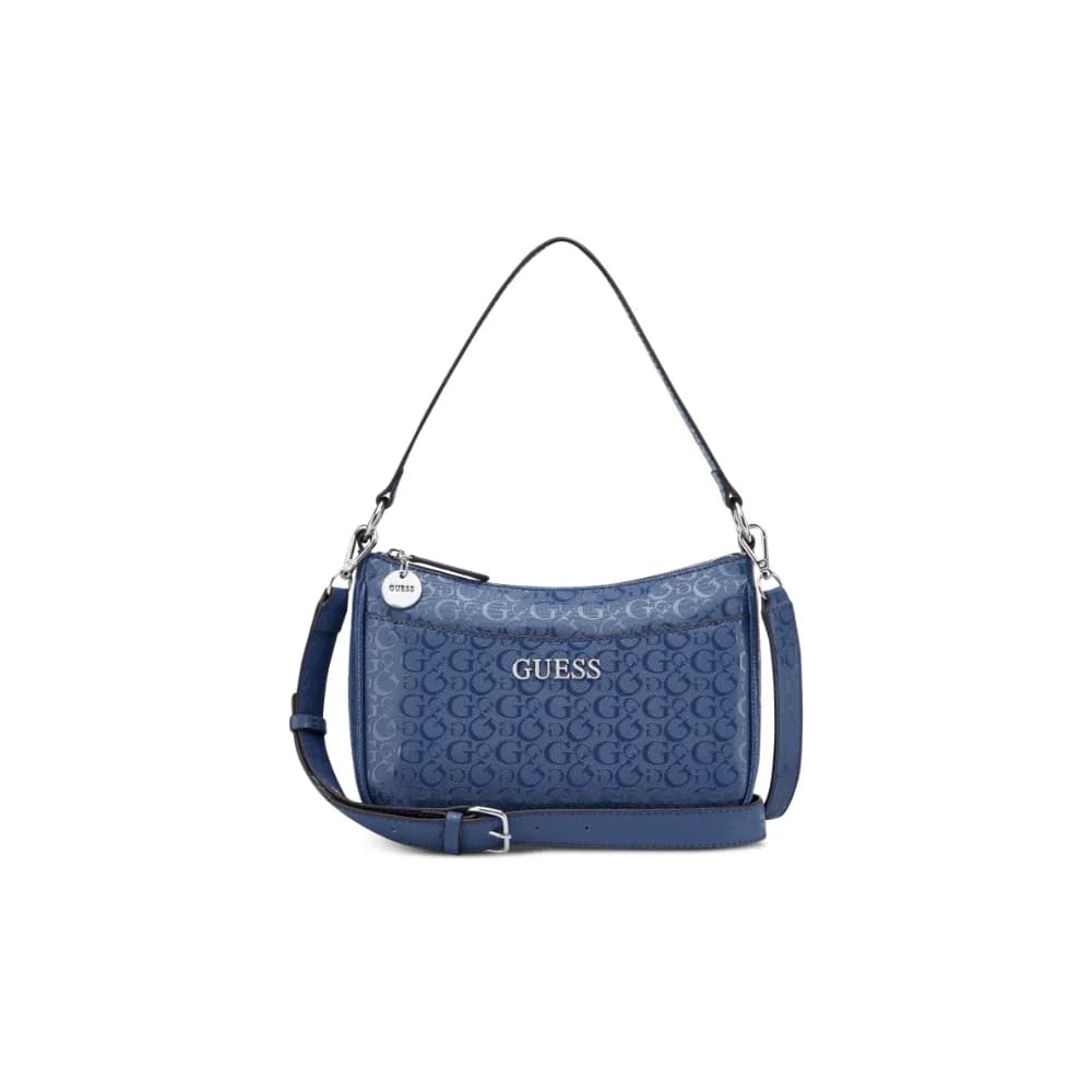 Guess Womens Granby Mini Crossbody Bag In Blue