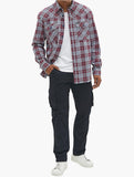 Jeep Mens Bolt Waistband Cargo Pants In Dark Navy