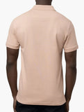Polo 0049554 Mens Ss Pique Golfer  Pink