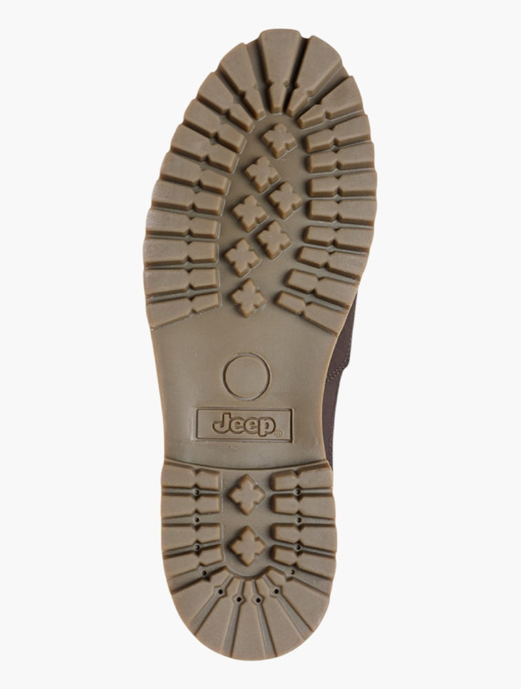 Jeep Tab Chelsea Boots In Chocolate