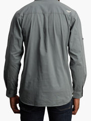 Jeep Mens Willys Workshirt Long Sleeves Olive