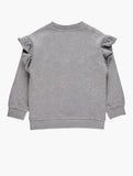 Jeep Kids Crewneck Sweat Top In Grey Multi