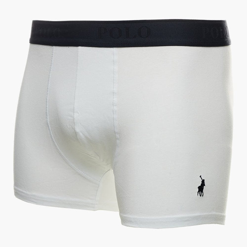 Polo Mens Multi Knite Boxer 3 Pack In Navy/Black/White