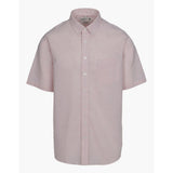Pringle Barry Short Sleeve Classic Shirt In Dusty Pink