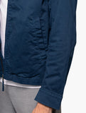 Polo Mens Cotton Harrington Jacket In Navy