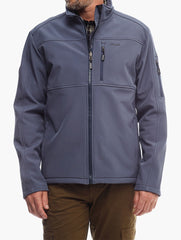 Jeep Mens Core Softshell Jacket Grey