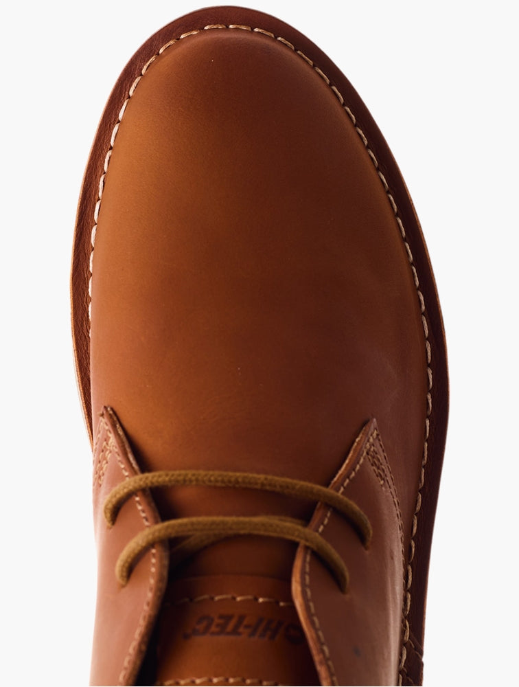 Hi-Tec Mens Buffalo Vellie Shoes In Tan