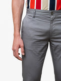 Polo Mens Essential Slim Leg Chino Grey