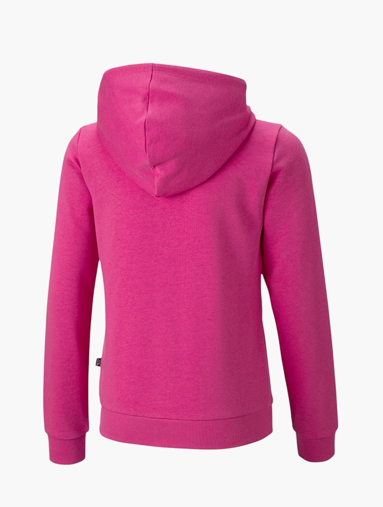 Puma Kids Ess+ Street Art Full-Zip Hoodie In Cerise