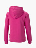 Puma Kids Ess+ Street Art Full-Zip Hoodie In Cerise