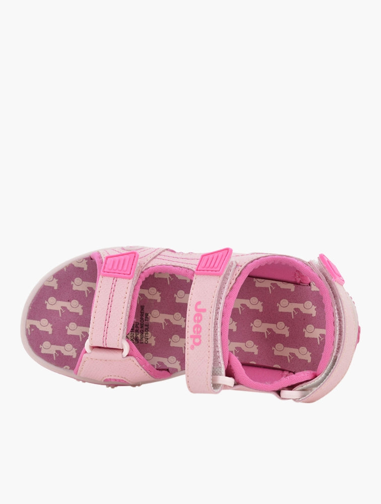 Jeep K Hermi Open Adventure Sandal Pink