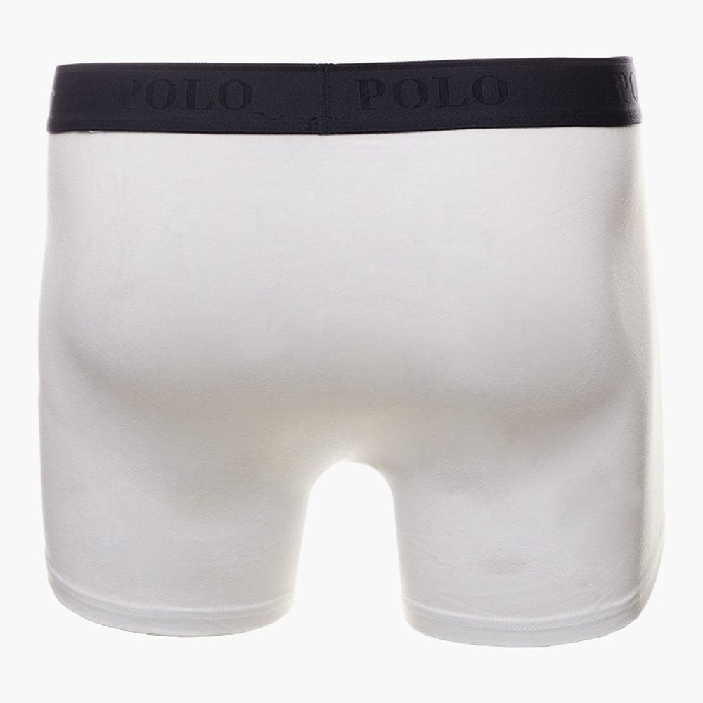 Polo Mens Multi Knite Boxer 3 Pack In Navy/Black/White