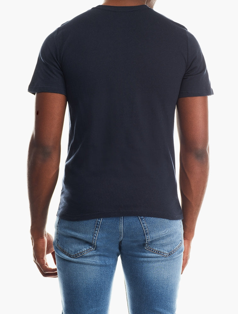 Starter Mens Core Logo T-Shirt In Navy