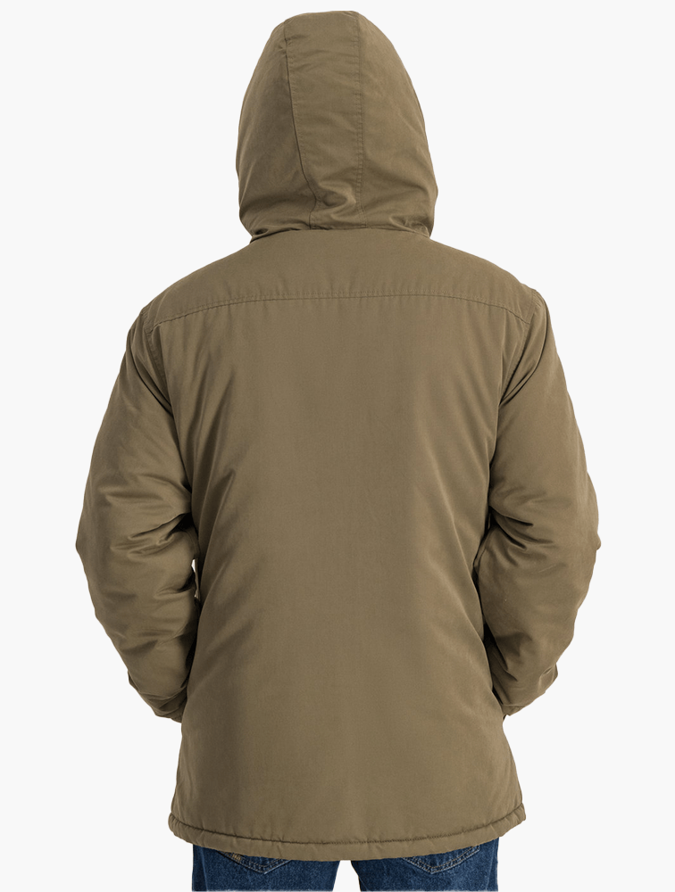 Jeep Mens Travel Jacket In Olive