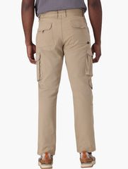 Jeep Mens Bolt Fixed Twill Cargo Pants Khaki