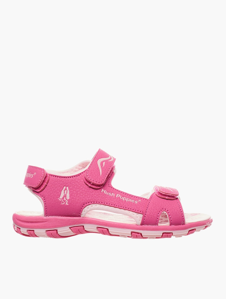 Hush Puppies Girls Pat Rafter Shoes In Pink