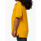 Polo Boys Austin Short Seeves Golfer In Saffron Yellow