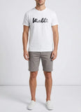 Vialli Mens Lectra T-Shirt In Off White