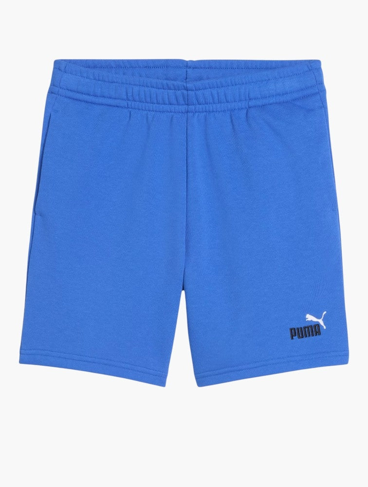 Puma Boys Essential 2 Color No.1 Logo Shorts In Blue