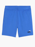 Puma Boys Essential 2 Color No.1 Logo Shorts In Blue