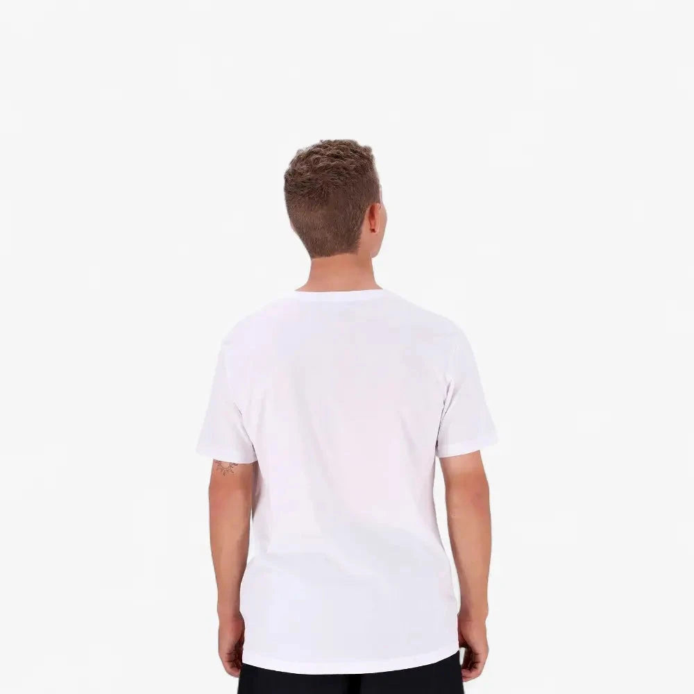 Salomon Mens Logo Ss Tee White