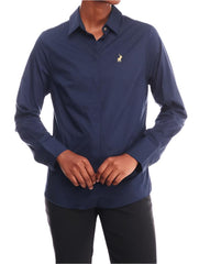 Polo Wmn Jamie Ls Shirt Navy