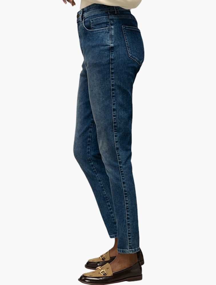 Polo Womens Cally High Waist Skinny Jeans In Blue