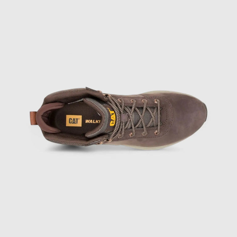 Caterpillar Mens Surge Hiker Shoes In Coffee Bean