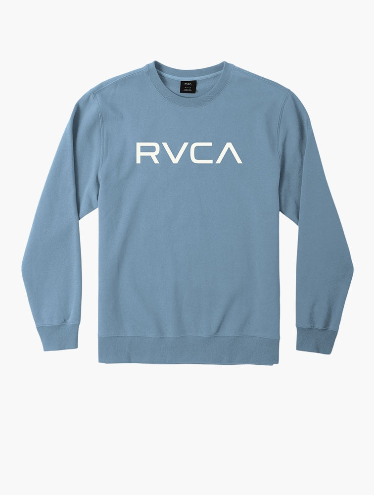 RVCA Boys Big Rvca Sweatshirt In Vintage Blue