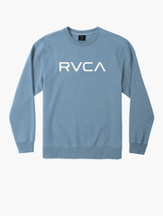 RVCA Boys Big Rvca Sweatshirt In Vintage Blue