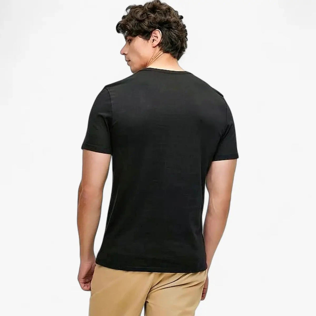 Pringle Mens Hugo All Over Argyle T-Shirt In Black