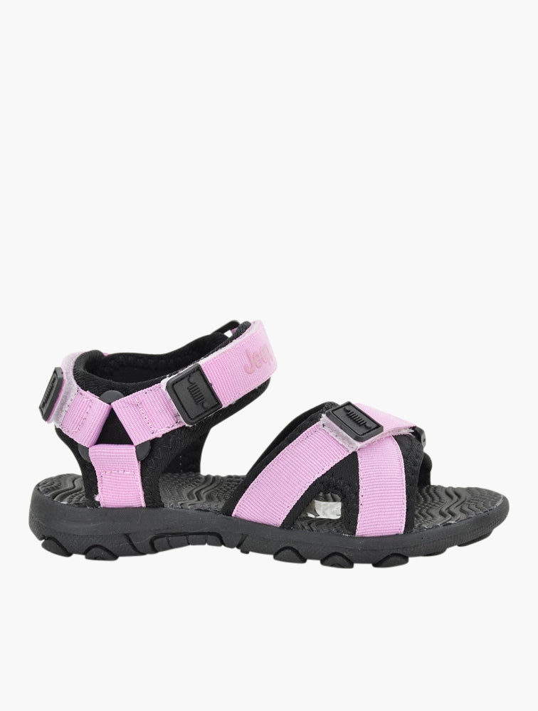 Jeep Kiddies Urbi Adventure Sandals In Pink