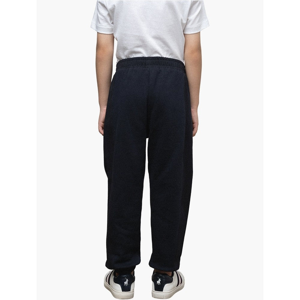 Polo Boys Griffin Panelled Jogeers In Navy