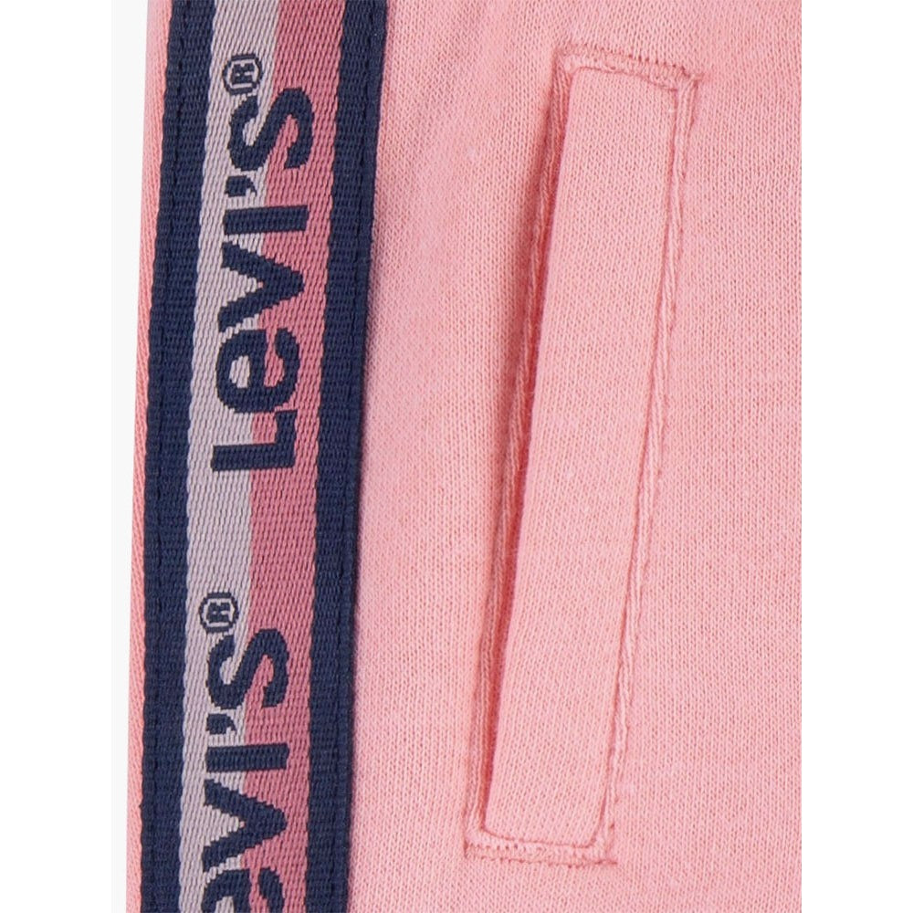 Levis Girls Jogger Pants With Taping In Pink Icing
