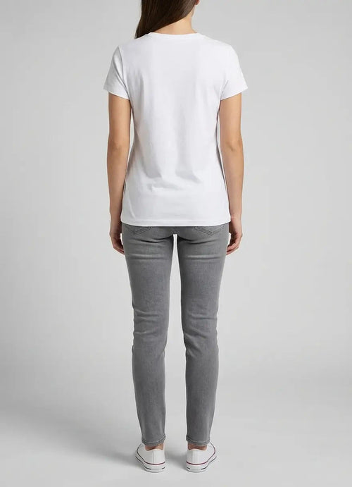 Guess Womens Becky T-Shirt In White