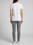 Guess Womens Becky T-Shirt In White
