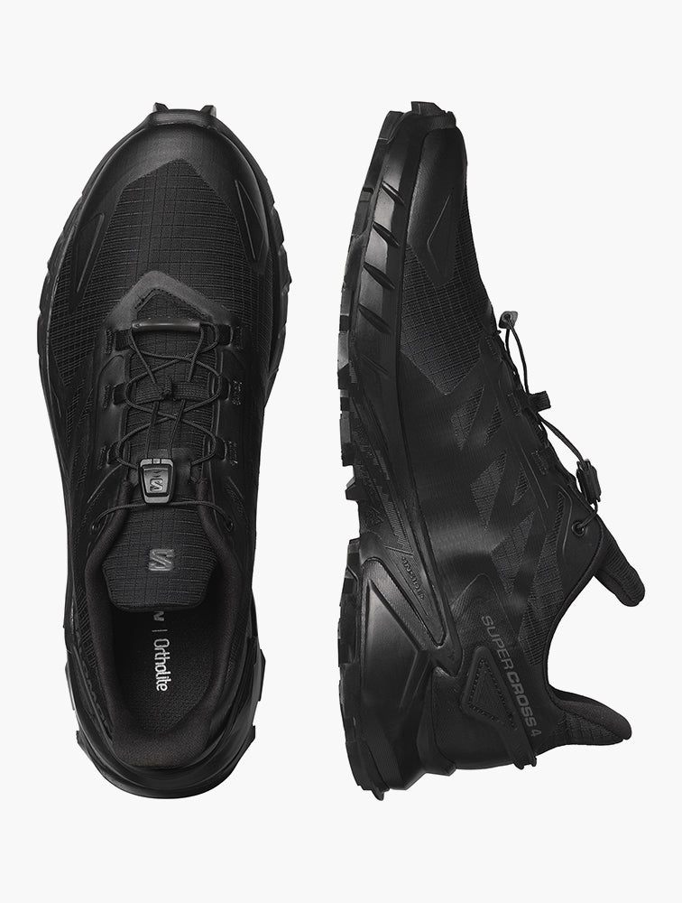 Salomons Womens Suupercross 4 Shoes In Black