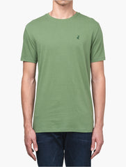 Polo Mens Essential Crew Neck T-Shirts In Green