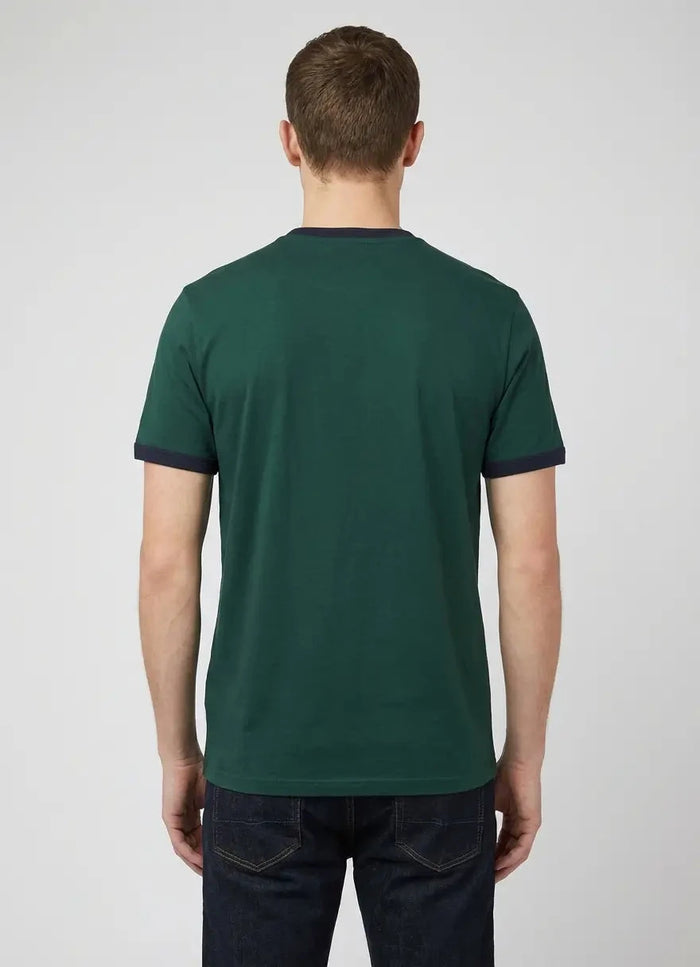 Ben Sherman Target T-Shirt In Moss Agate