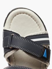 Hush Puppie Hpi00003 Steve Qtr Strap Navy/Grey