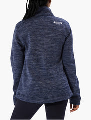 Jeep Womens Zip Through Fleece Jacket In Blue