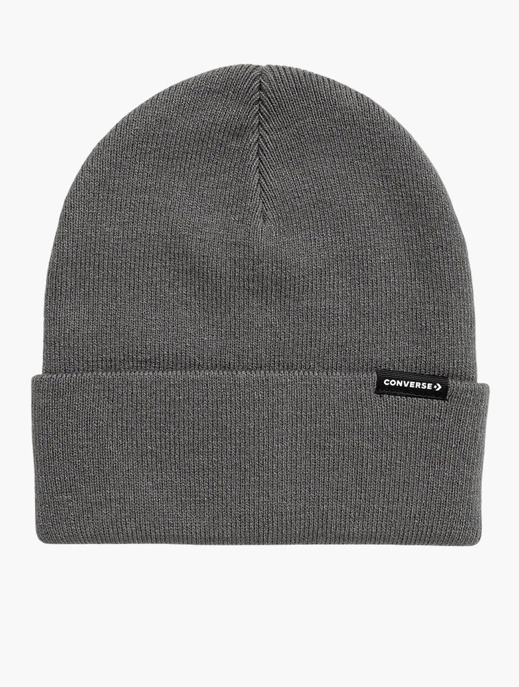 Converse Unisex Cons Skate Beanie In Grey