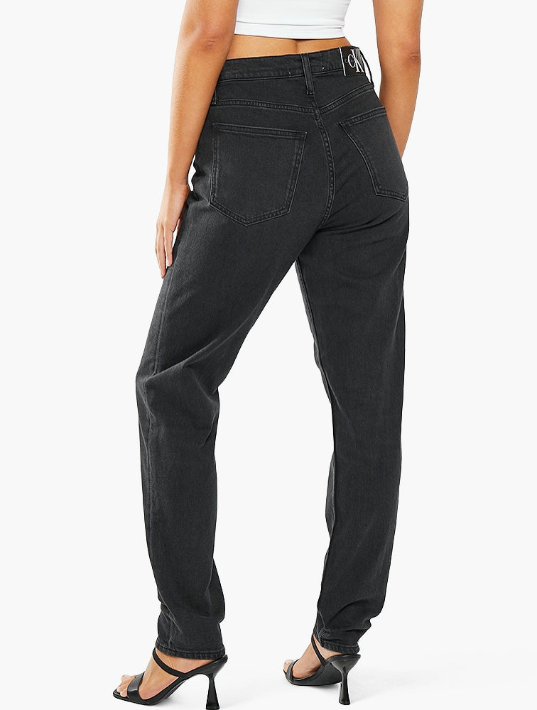 Calvin Klein Mom Jean In Black