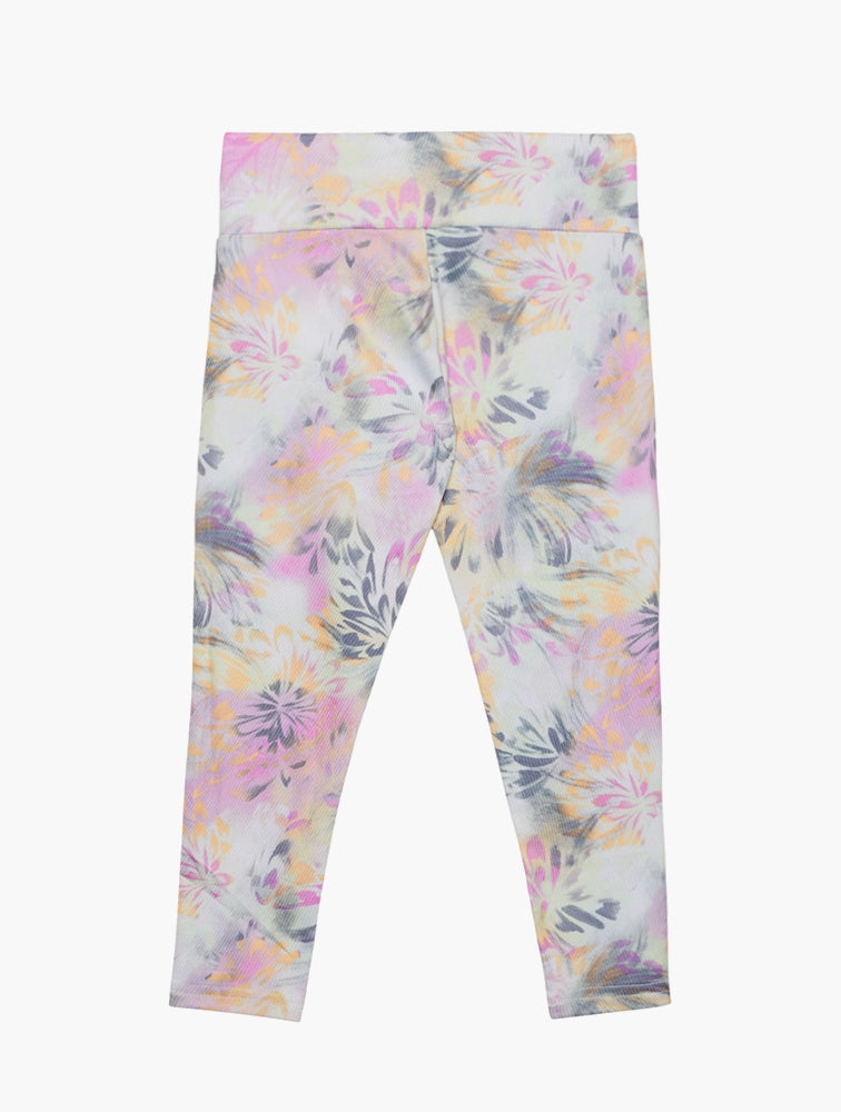 Converse Girls High Rise Printed Leggings In Multi