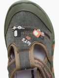 Pierre Cardin Boys Ethan Light Up Sandals In Olive