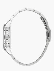 Daniel Klein Mens Watch In Silver & Blue
