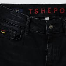 Tshepo Jeans Womens Royal Takalani Jeans In Blue Black